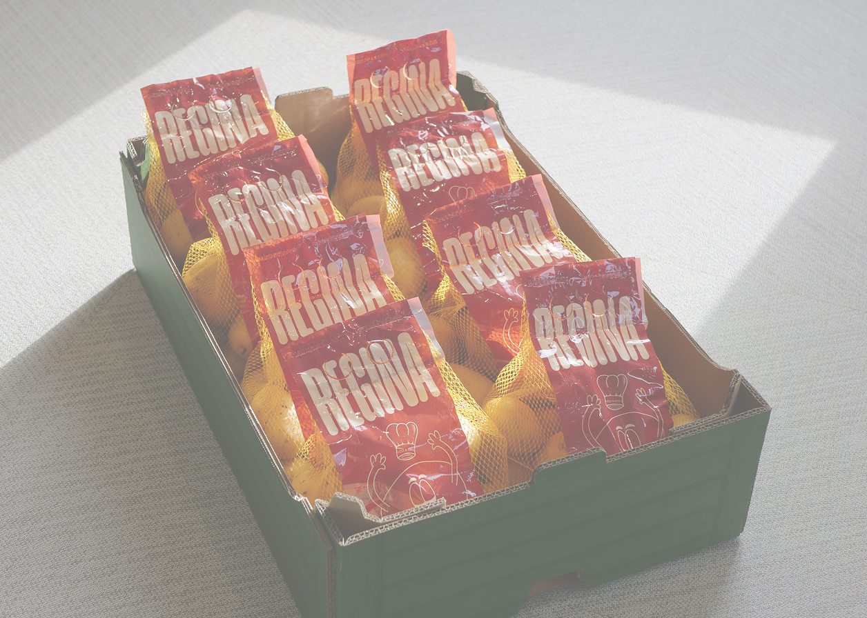 Emballage des pommes de terre Régina